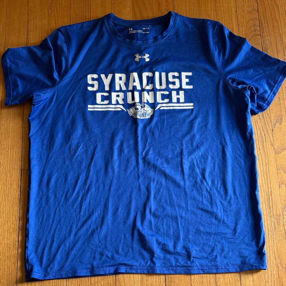 Syracuse Crunch hockey under armour heatgear t-shirt